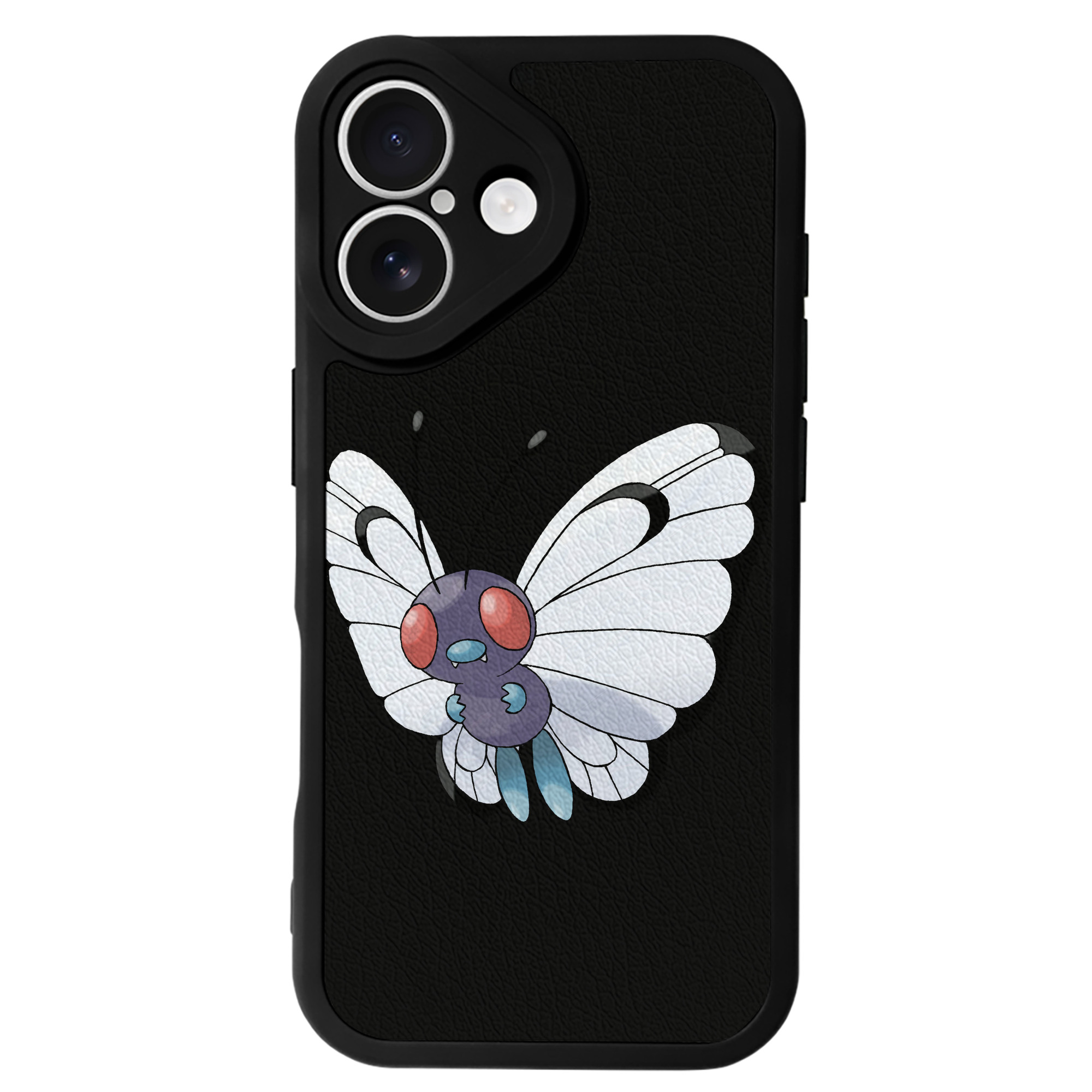 （画像用） ポケットモンスター Pokémon 【iPhone 16シリーズ対応】シリコンスマホケース（レザー調） 材質：シリコン
